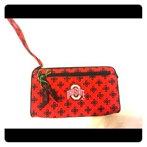 Vera Bradley Ohio State wristlet